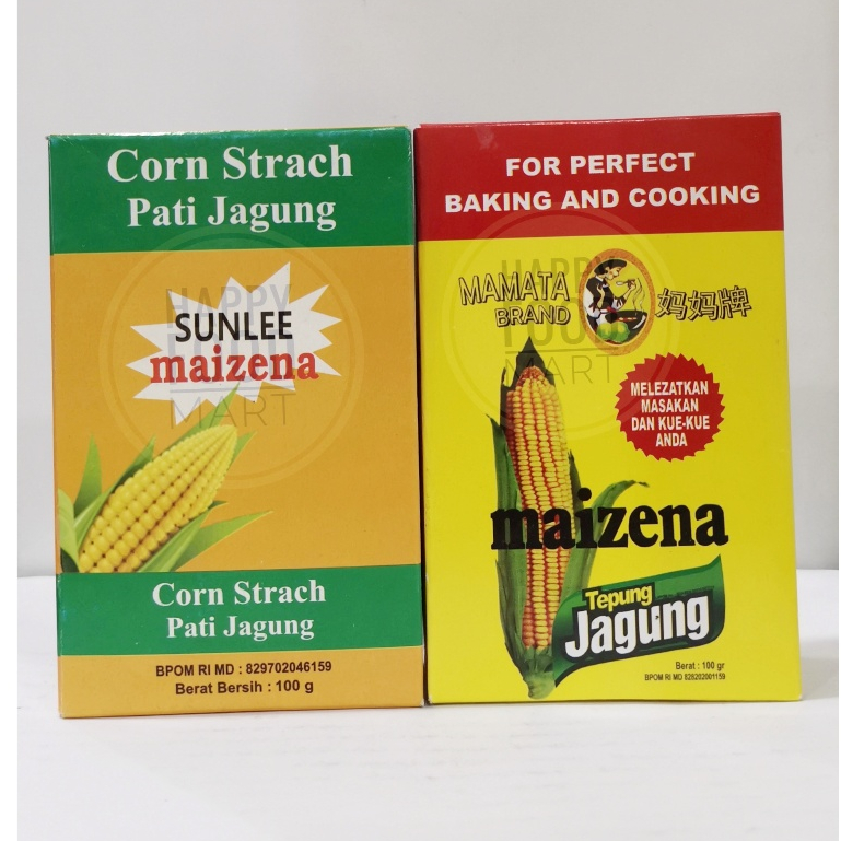 

[BPOM RI] MAMATA MAIZENA 100 GRAM/SUN LEE CORN STARCH/SUNLEE PATI JAGUNG/TEPUNG JAGUNG