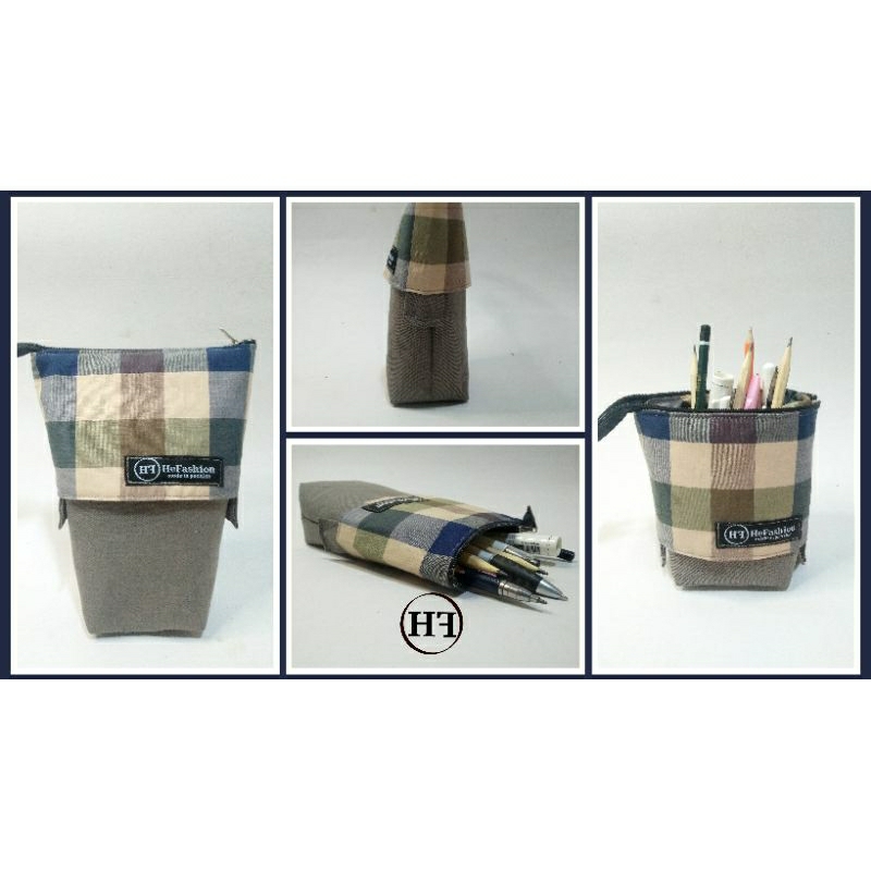 

tempat pensil dari kain/slide pen pouch
