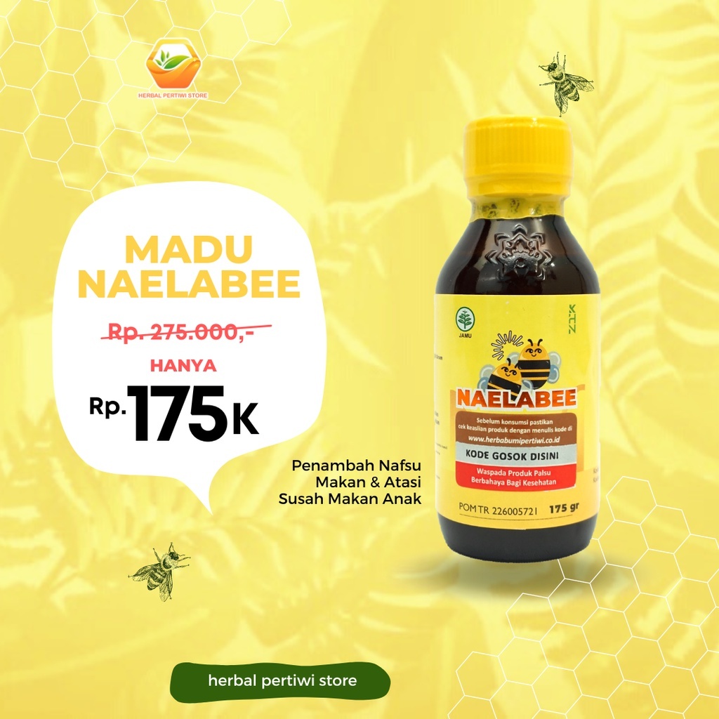 

Madu Naelabee Solusi Anak Tidak Nafsu Makan & Meningkatkan Imunitas Sudah Bpom Halal 100% Original Bisa Cod Seluruh Indonesia