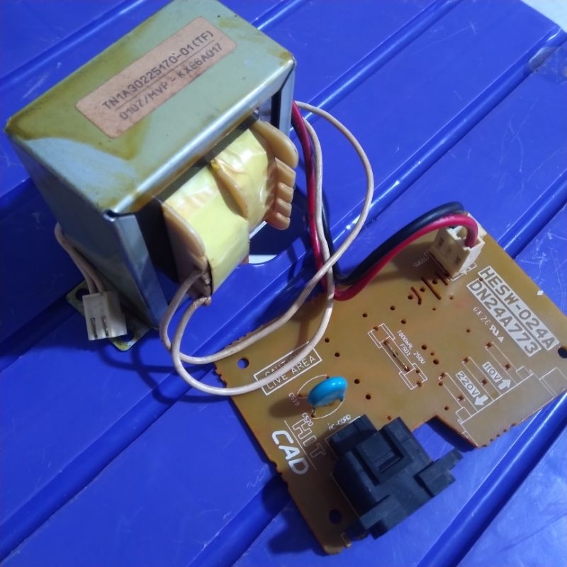 Trafo Polytron 17v 3a original copotan tape deck power ampli amplifier