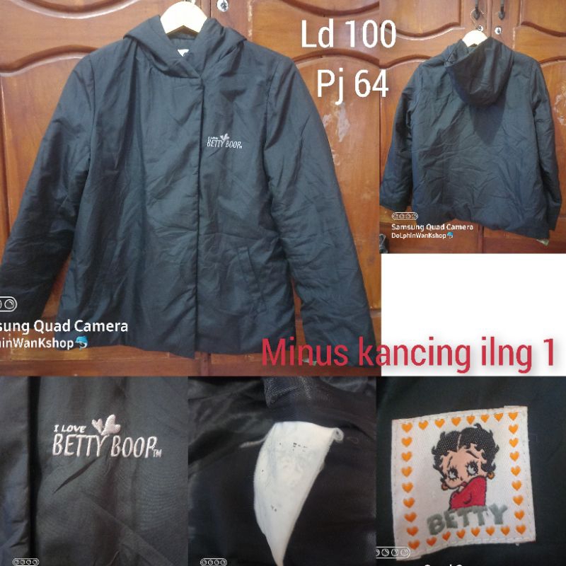 Jaket Betty Boop Preloved