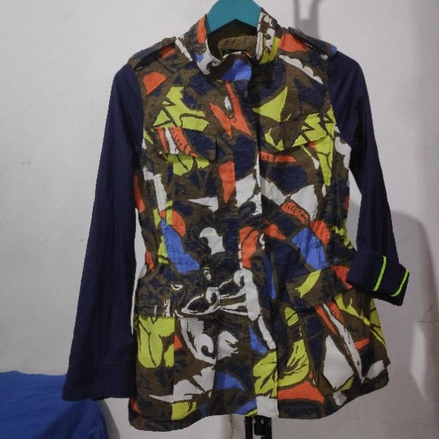 Jaket Wanita Tft Kasual Brand Stile Benetton Size S