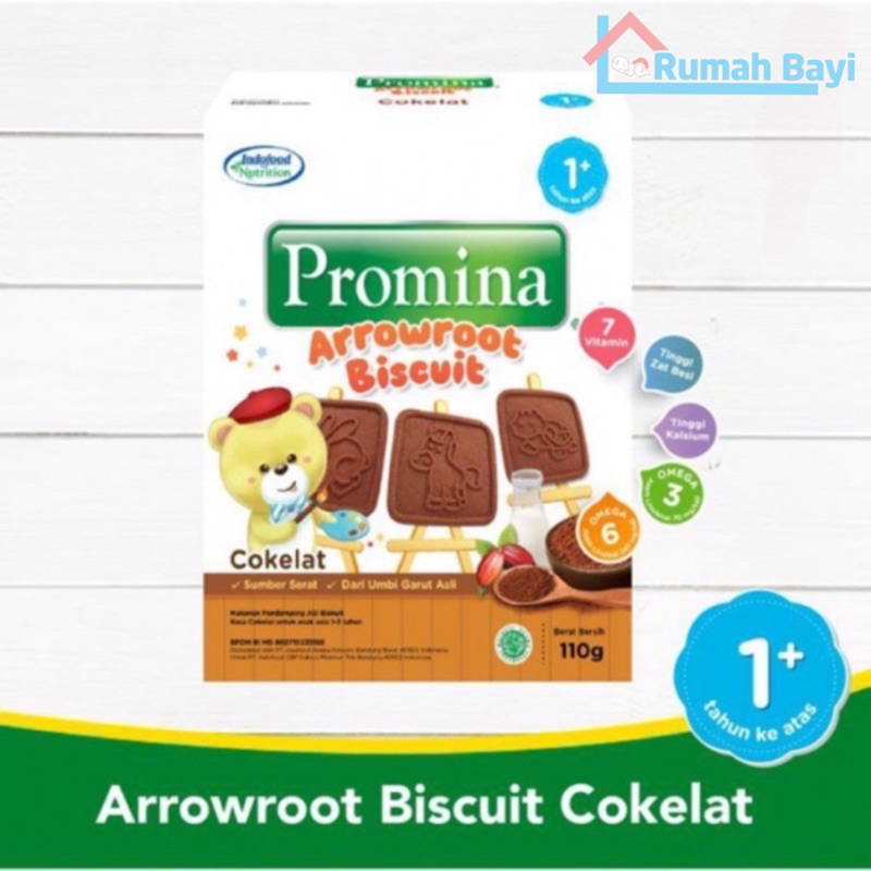 

Promina Arrowroot cookies coklat new 110g