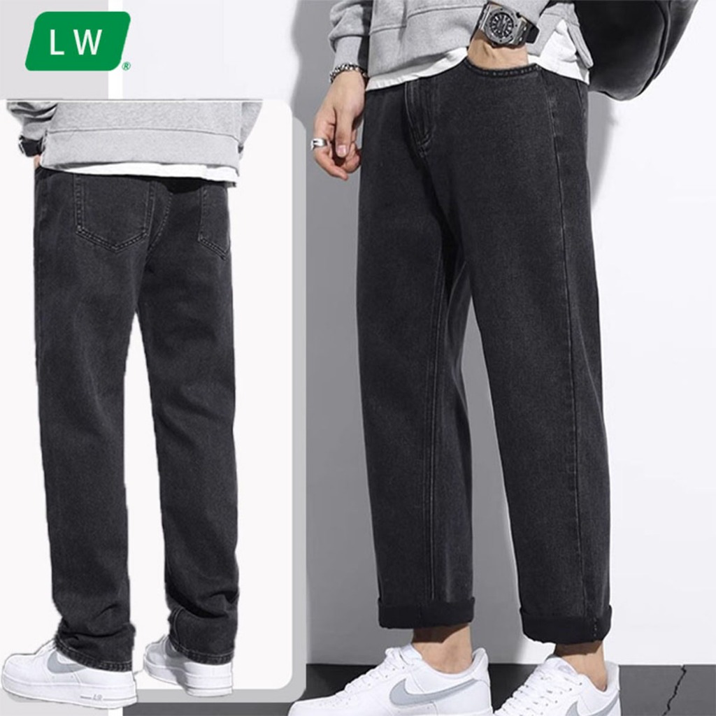 Celana jeans pria panjang celana hitam pria celana jeans pria warna abu abu celana jeans pria standa