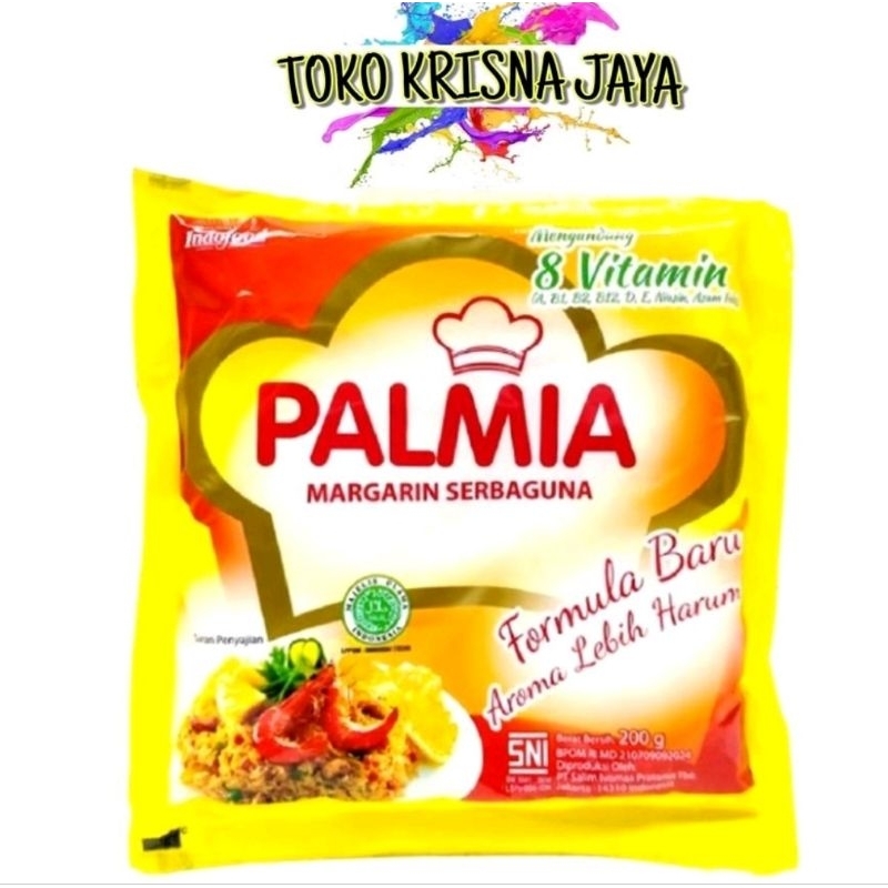 

PALMIA MARGARINE SERBAGUNA NETTO 200 GRAM