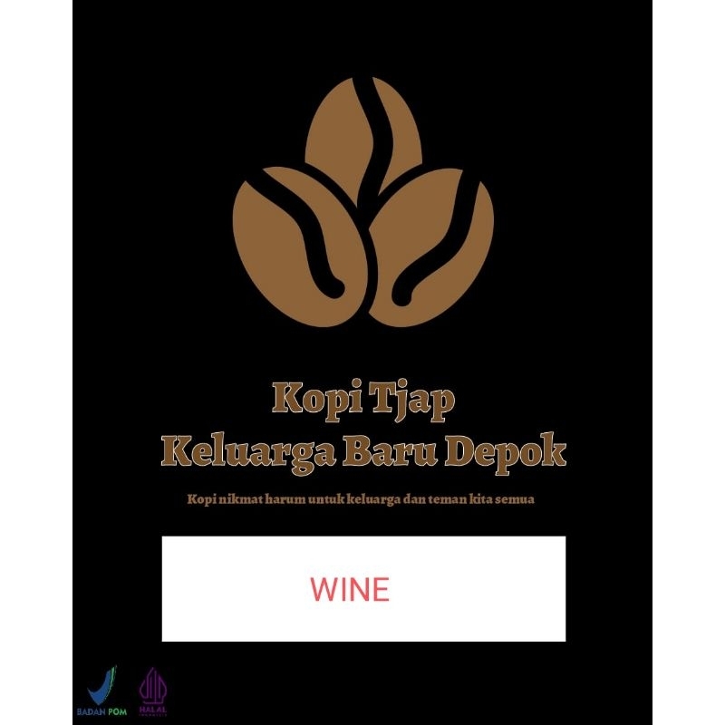 

single origin wine Jawa Barat 250gram
