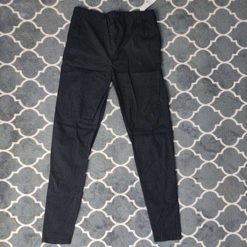 PRELOVED❤️LIKE NEW‼️CELANA PANJANG WANITA KATUN PREMIUM HITAM 100% bagus