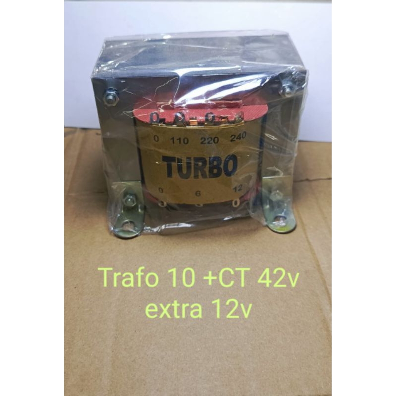 TRAFO 10A CT-CT 42V EXTRA 12V