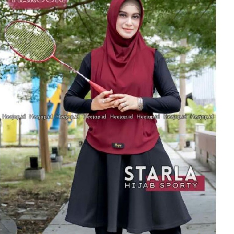 [℗G5➤] jilbab olah raga/starla hijab sporty/hijab rompi Limited