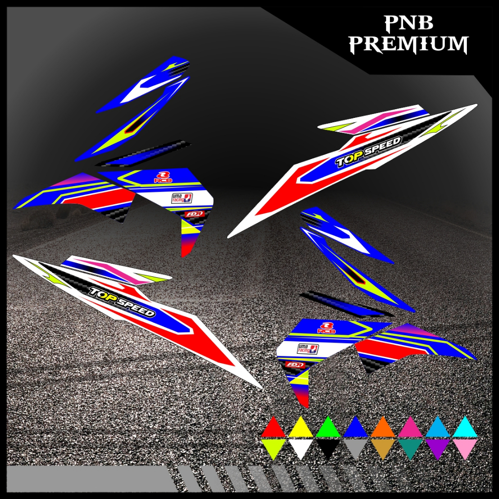 Striping BEAT ESP 2017-2019 motif road race racing 01