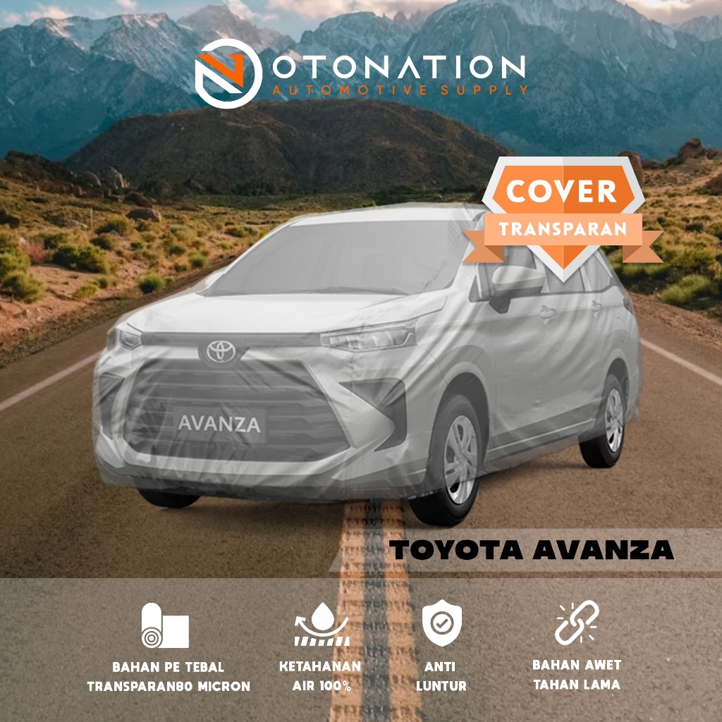 Cover Mobil / Selimut Mobil Toyota Avanza Transparan