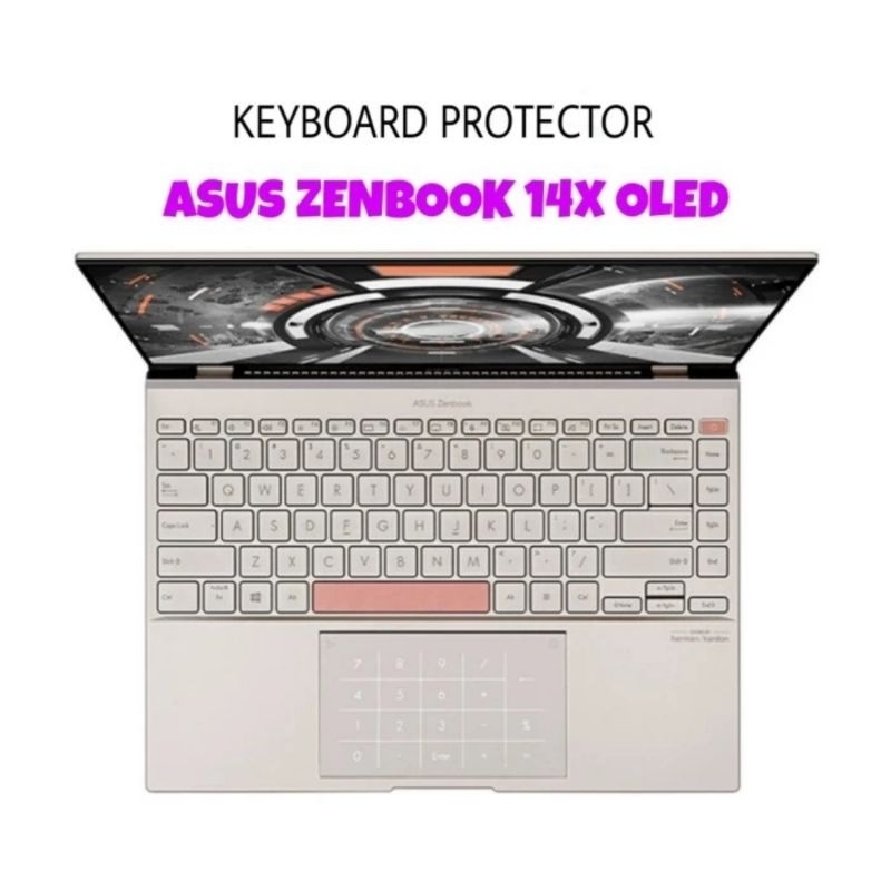 Keyboard Protector ASUS Zenbook 14X OLED UX5401 UX5401EAJ UX5401E UX5401ZAS UX5401E UM 5401 UP3404