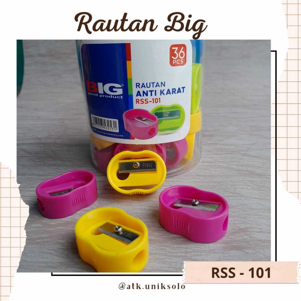 

Rautan Pensil Kecil/ Sharpener BIG 101/102 Murah