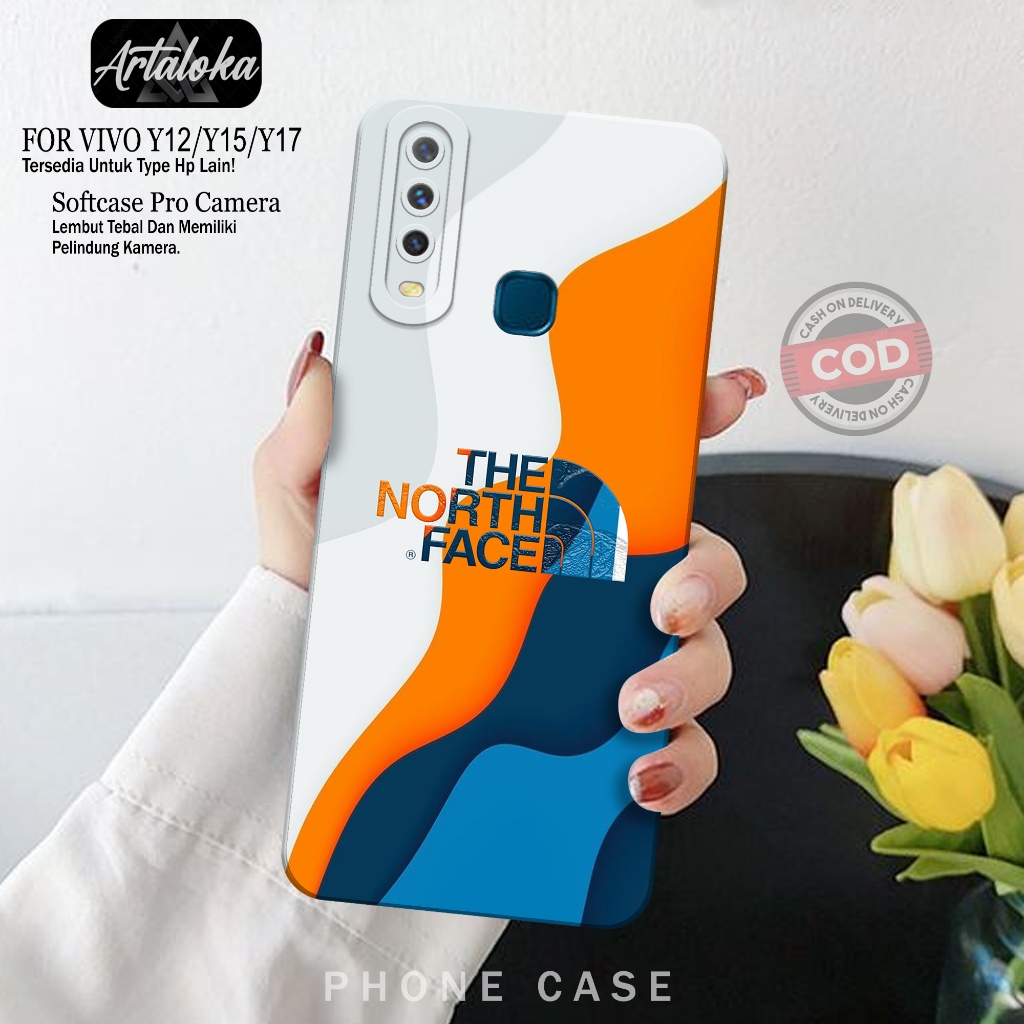Softcase Hp Vivo Y12/Y15/Y17 Fashion Case Branded Case Vivo Y12/Y15/Y17 Silikon TPU Pro Camera Casin