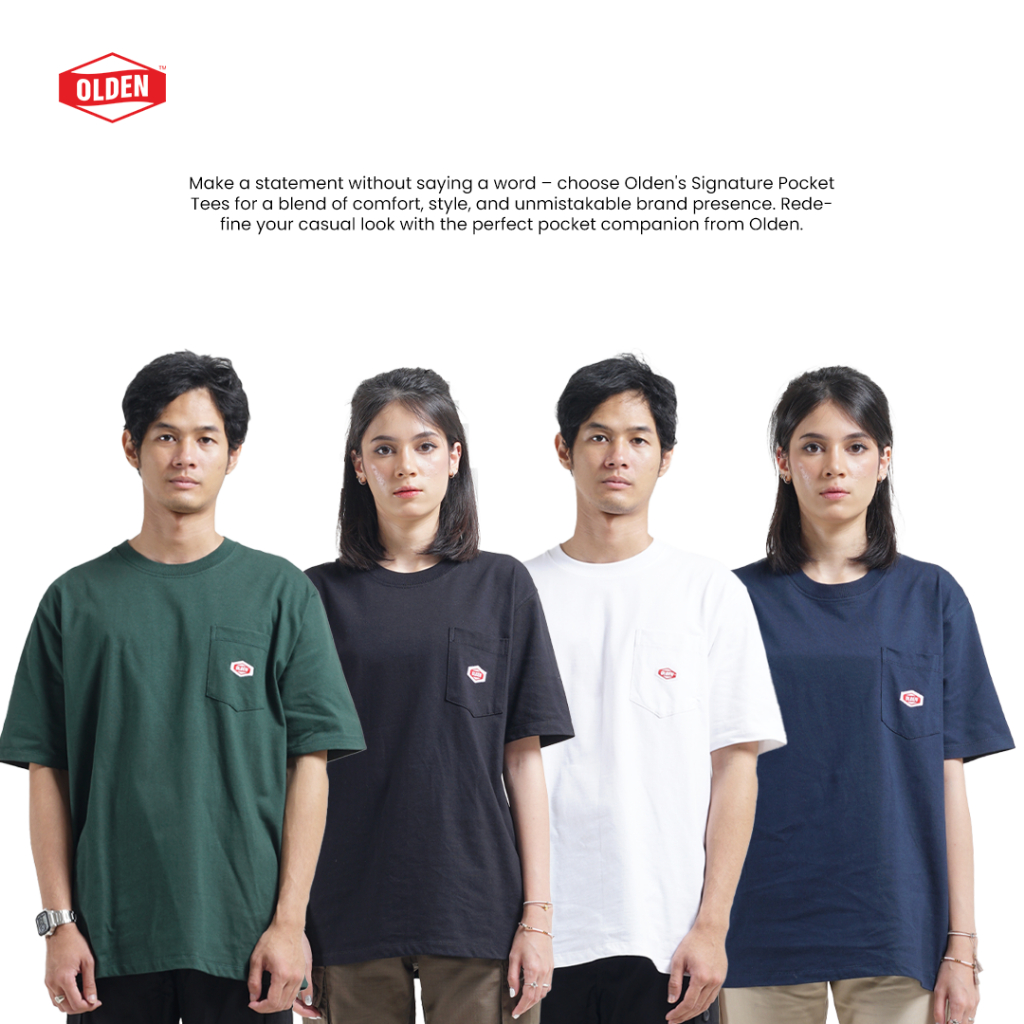 Tshirt Oversize Pocket Olden - Jackson Tees - All Colors