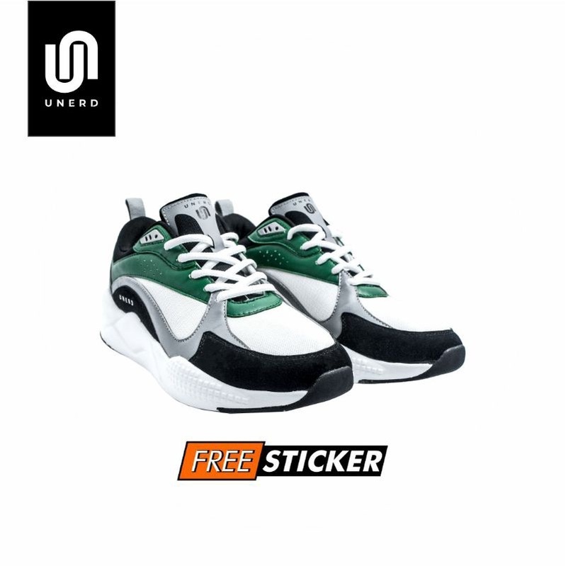 UNERD | Yukkuri Pine Green | Sepatu Sneakers Casual Pria Wanita