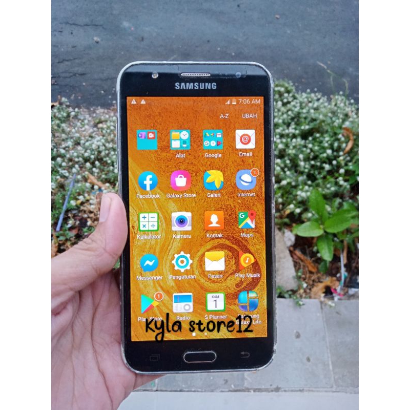Hp seken samsung j5 LTE NORMAL/ siap pakai