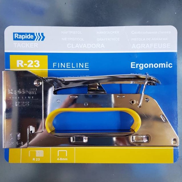 

Star 12.12 TOP 1 STAPLES GUN TEMBAK - TEMBAKAN ANGIN - MERK RAPIDE ORI 100% - ERGONOMIC R23 BELUM TERMASUK ISI STAPLES !