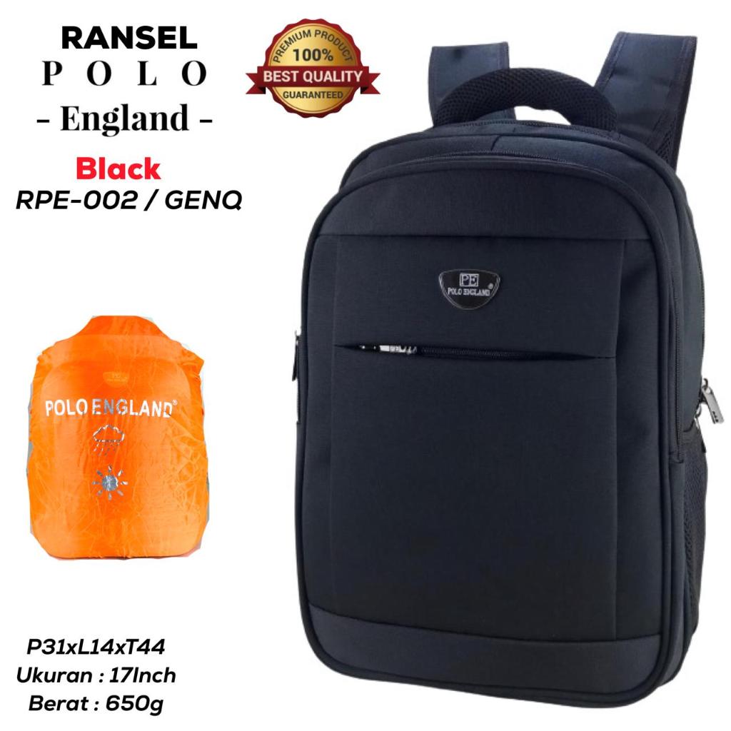 TAS RANSEL POLO ENGLAND TAS RANSEL LAPTOP TAS RANSEL SEKOLAH TAS RANSEL KERJA RPE002