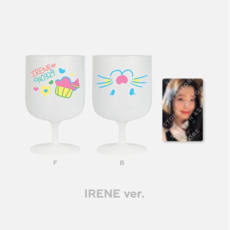 Red Velvet RV 9th Anniversary MD Irene DIY Plastic Cup Set + PC