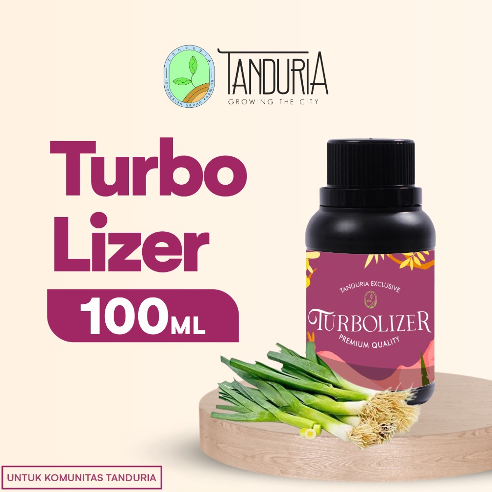 9H58PD81 TANDURIA - Serum Pertumbuhan TURBOLIZER Tunas dan Batang pada Tanaman Hias 100 ML fikkk