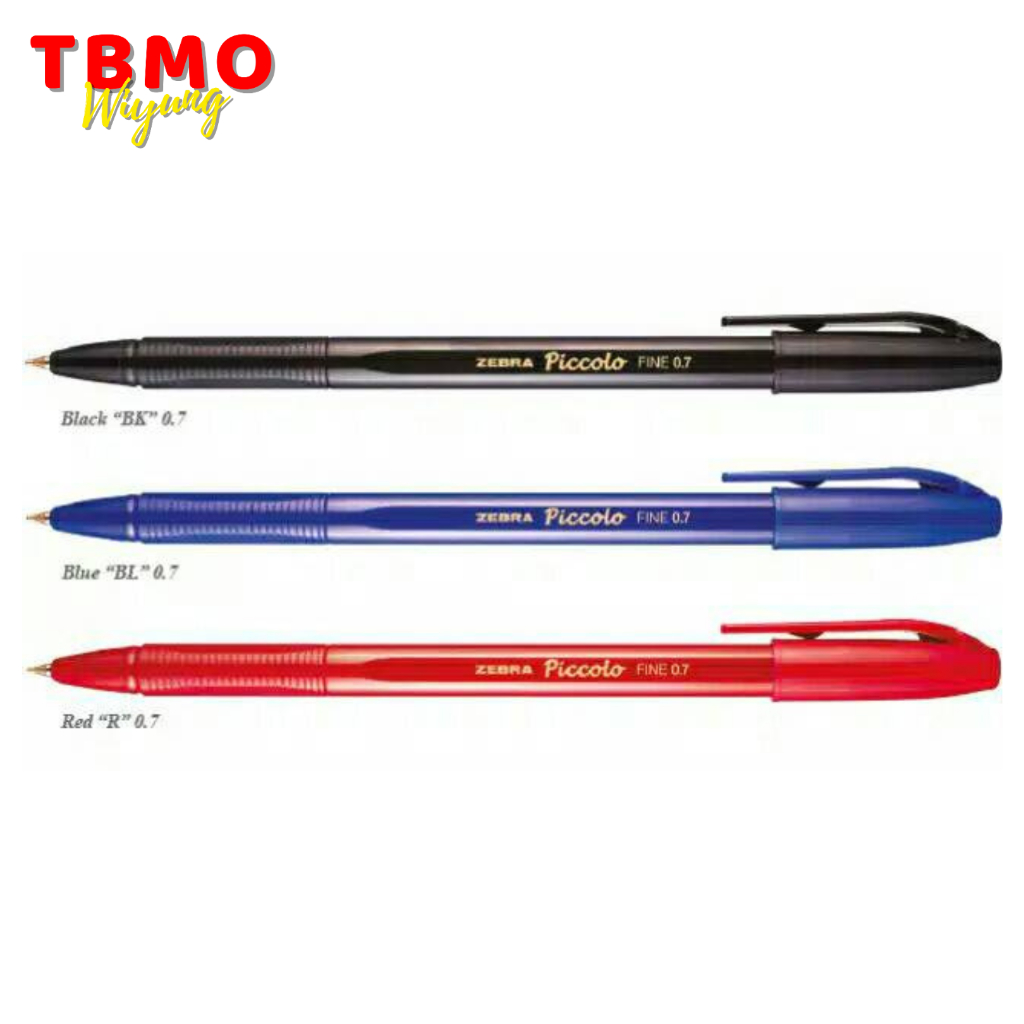 

TBMO Bolpen / Pulpen Piccolo 0.7 Zebra - Pcs