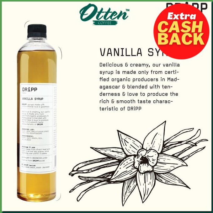 

Kirim Sekarang!! DRiPP - Minuman Sirup Vanilla 760ml 69