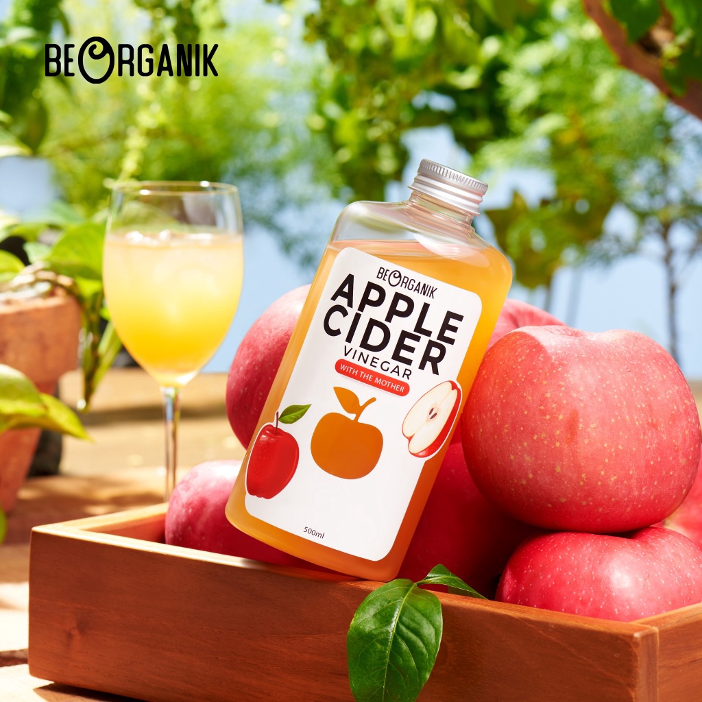 

PROMO HARI INI Beorganik Apple Cider Vinegar / Cuka Apel Organik With The Mother 