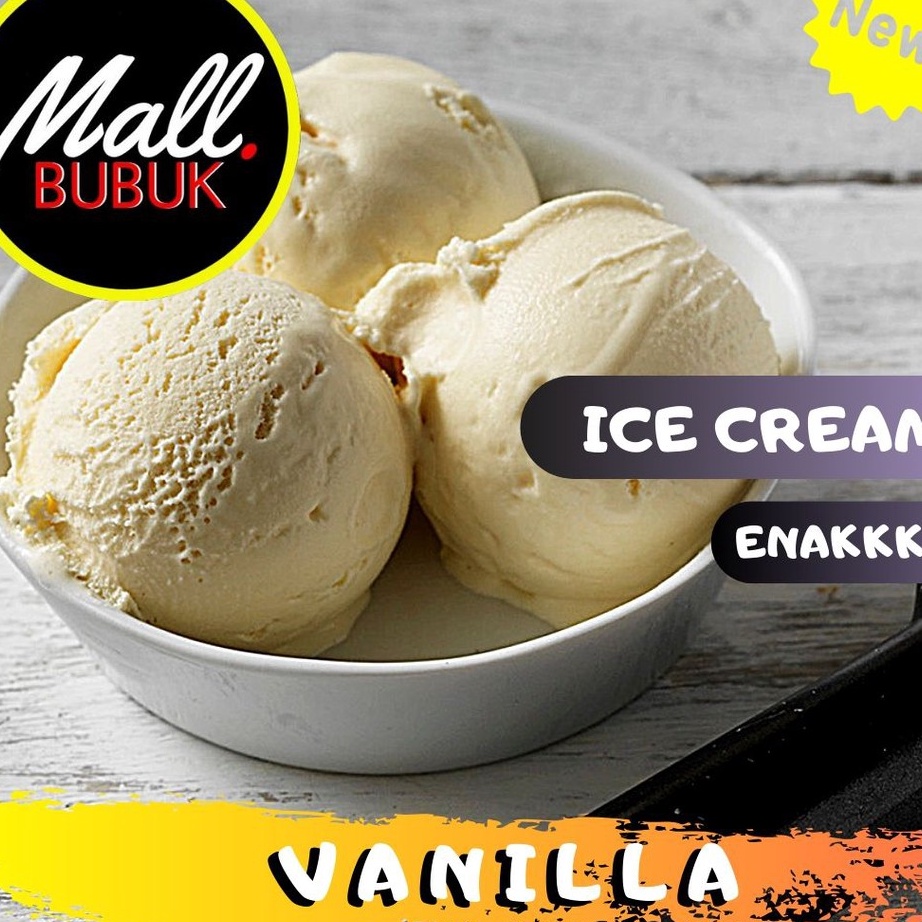 

XRTW4831 TERBARU HARD ICE CREAM rasa Vanilla 1Kg - Bubuk ICE CREAM rasa Vanilla 1Kg