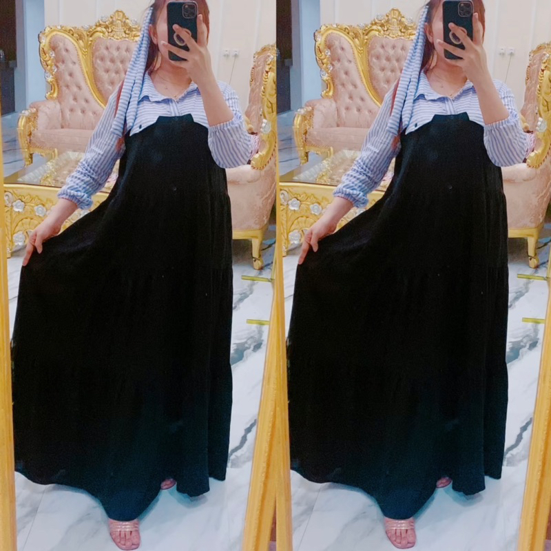 Riya Dress cantik kombinasi
