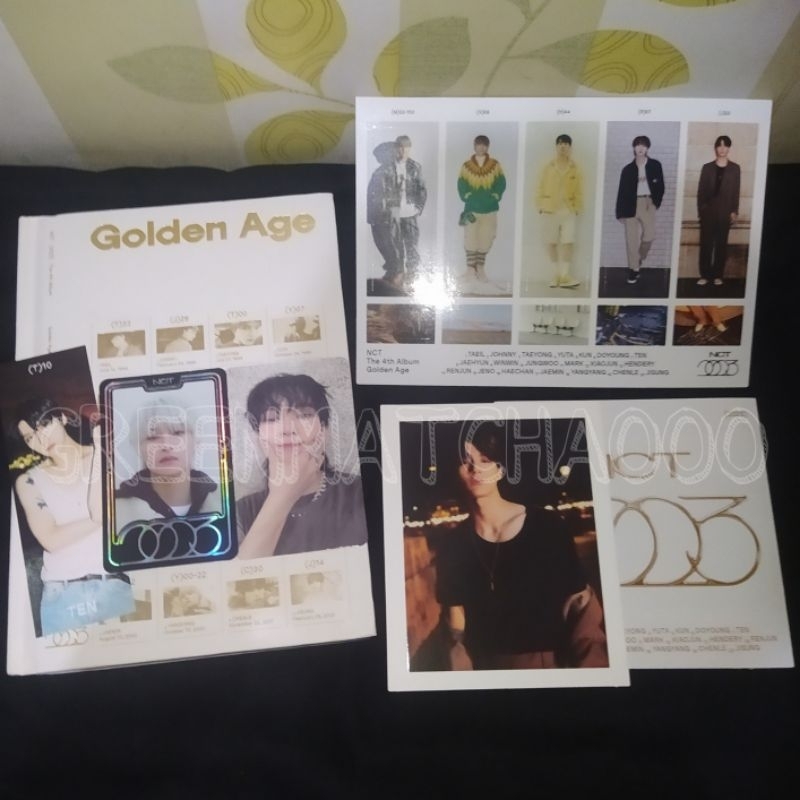 Album Golden Age NCT 2023 Archiving ver UNSEALED photocard Doyoung Yangyang Polaroid Jeno