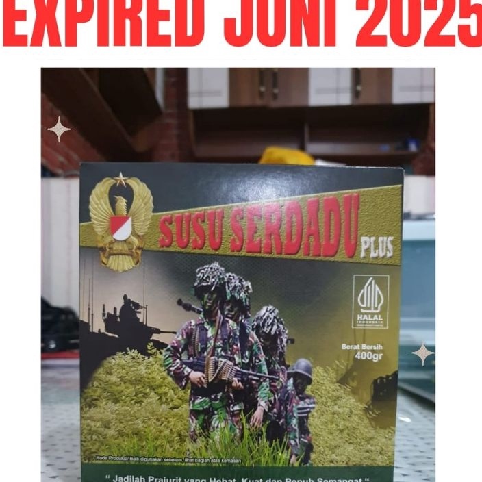 

WKRZ3714 Ready Stok Ransum Susu Serdadu Vanila / FD3 imukal promilch