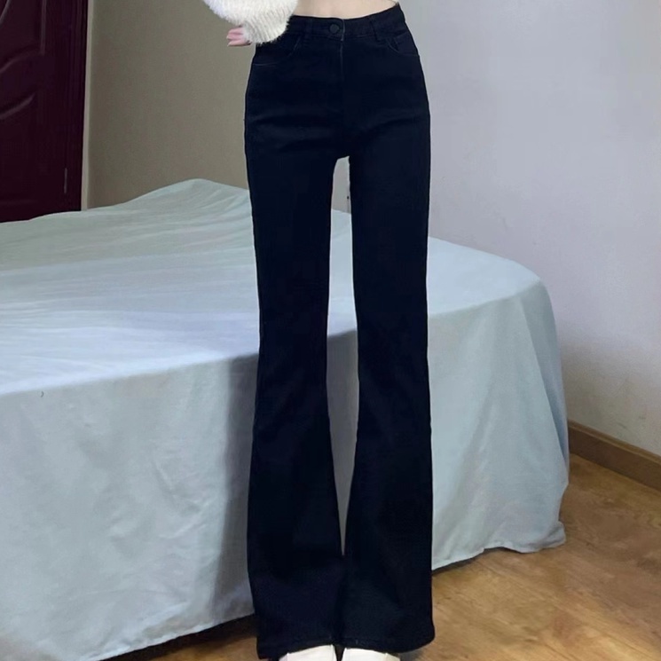 Paling Laku ✅COD New skinny jeans wanita high waist jeans hitam kekinian terbaru korean style import