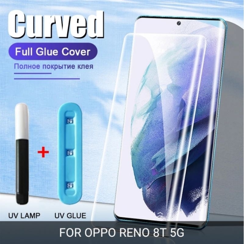 OPPO RENO 8T 5G TEMPERED GLASS CURVE NANO OPTIK