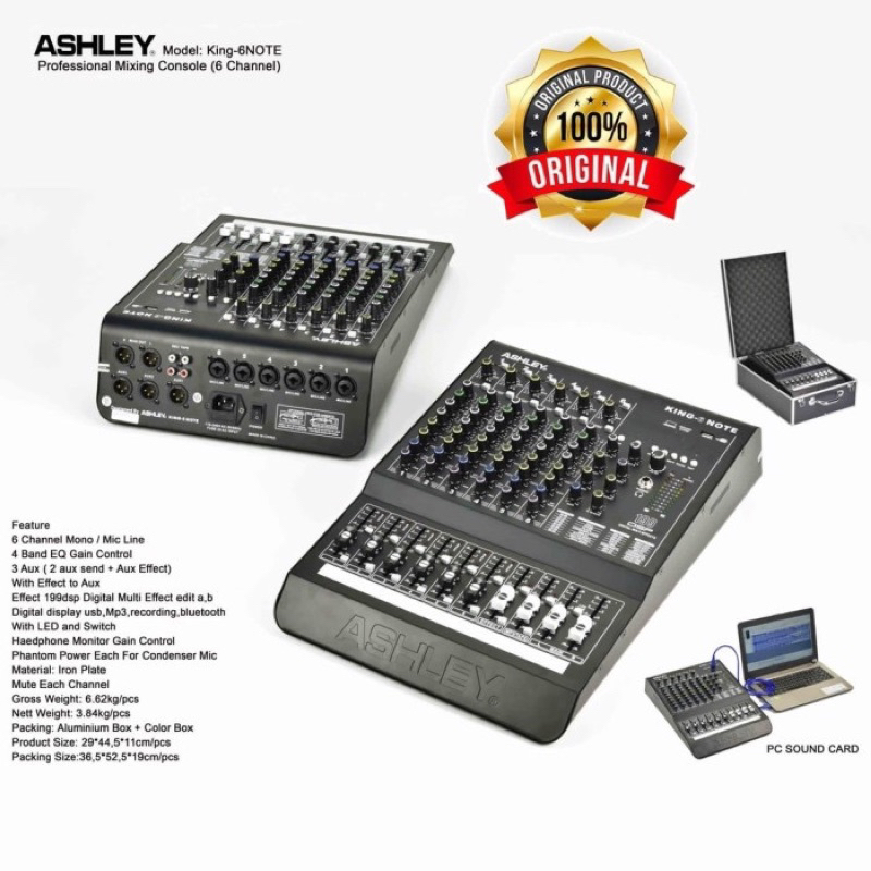 MIXER ASHLEY KING 16 NOTE / KING16 NOTE ORIGINAL 16 CHANEL