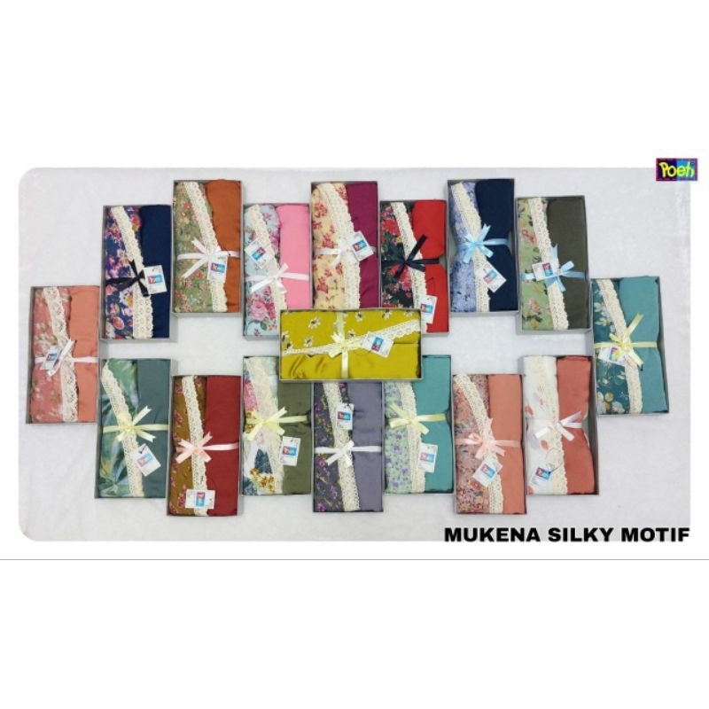 Mukena silky premium poeti dan mukena mumbai silk