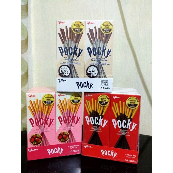 

Terbaik Pocky Mini 22 gr (Harga Perpak isi 10 pcs) !!