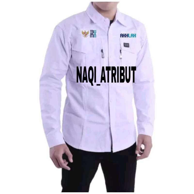 KEMEJA TACTICAL W-TAC BUMN AHKLAK FULL BORDIR