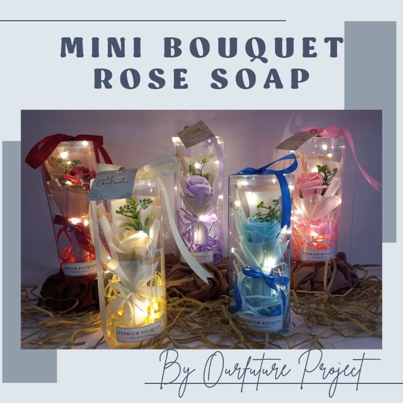 

Terbaru dan terlaris Mini Rose Soap Bouquet / Buket Bunga Sabun / Kado Ulang Tahun / Kado Anniversary / Kado Wisuda / Kado Pernikahan / Mini Bucket / Mini Bouquet buruan