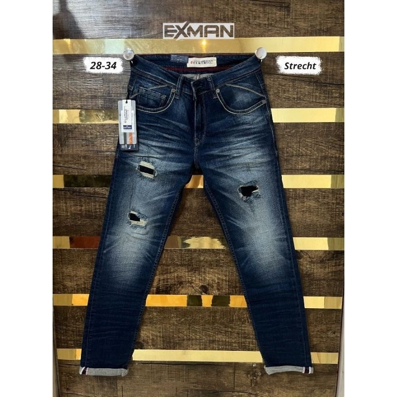CELANA PANJANG JEANS DENIM EXMAN/CELANA PANJANG JEANS DENIM EXMAN ORIGINAL TERBARU