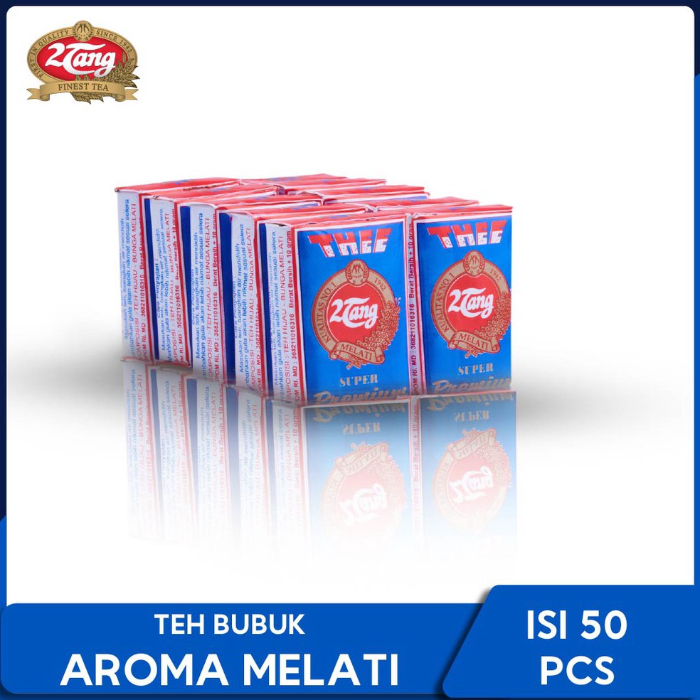 

『PENJUALAN CEPAT』⚡BEST SELLER⚡ 2Tang Jasmine Tea Premium Classic [50 pcs @9gr ]