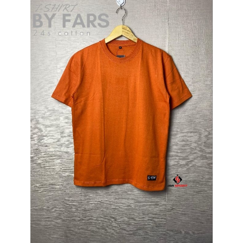 FARS || KAOS POLOS OVERSIZE / kaos jumbo cewek / kaos jumbo cowok / katun oversize 24s / baju jumbo 