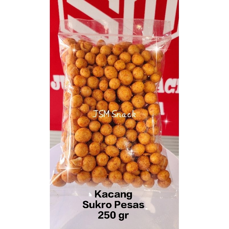 

Kacang Sukro Pedas Kemasan 250 gr