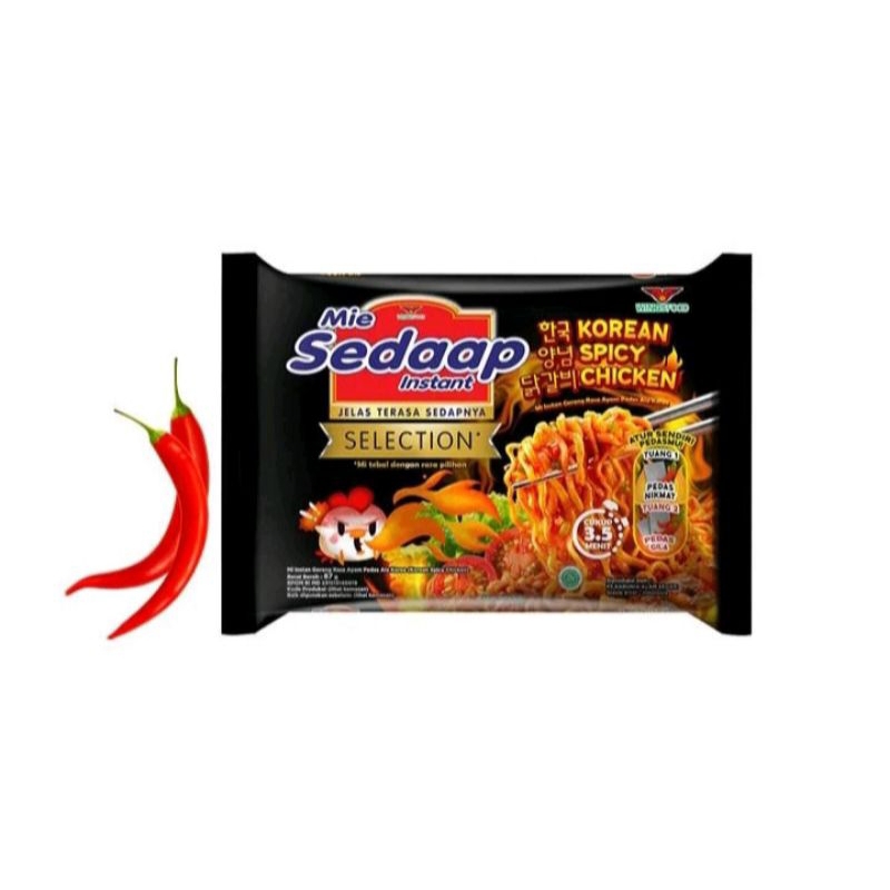 

mie sedaap Korean spicy/3pcs