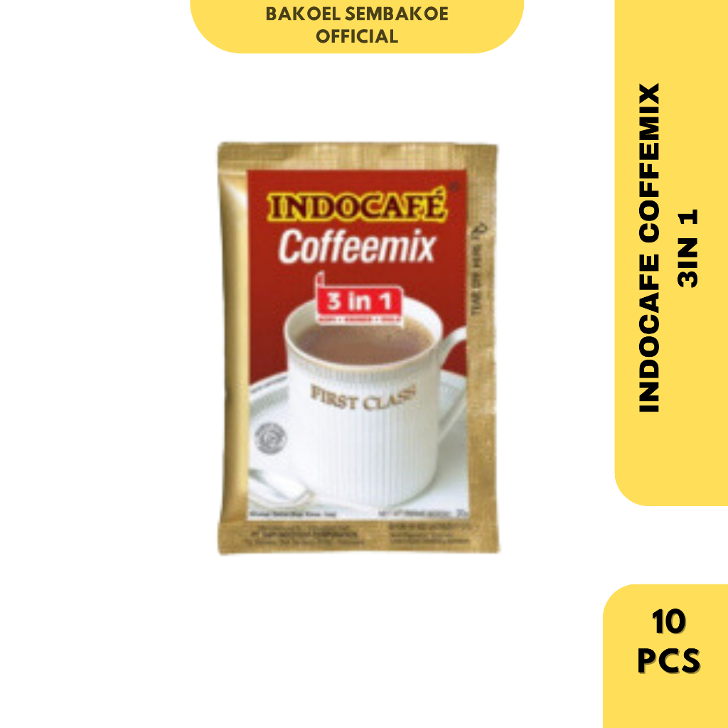 

KOPI INDOCAFE COFFEEMIX 3in1 10 SACHET