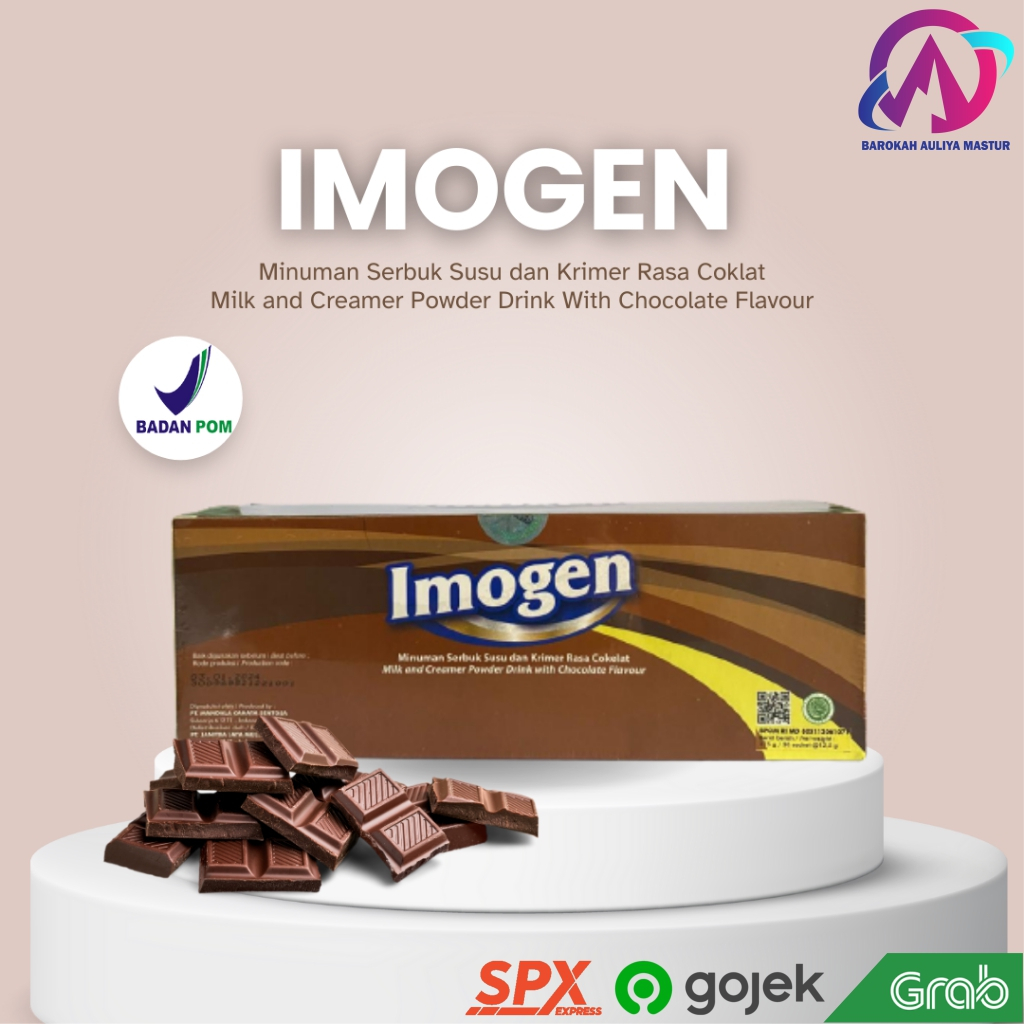 

IMOGEN COKELAT SUSU ASLI 100% 1 SACHET BAM Pasar Online Murah Padang