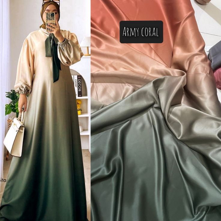 PAKET BRIDESMAID. PAKET BRIDESMAID MURAH. SILK GRADASI. SATIN GRADASI. PURE SILK. BAHAN SILK GRADASI