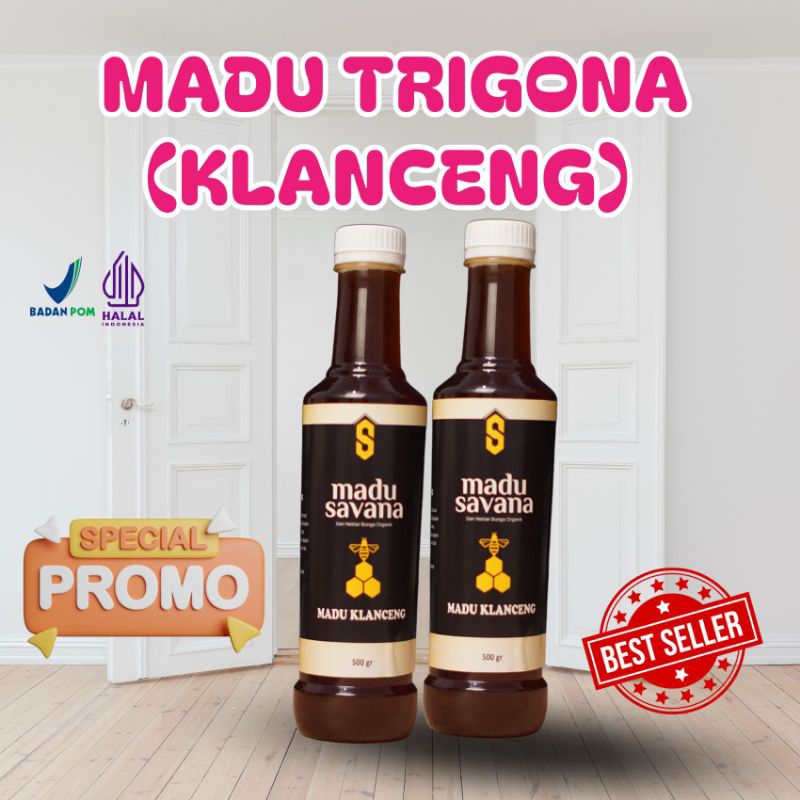 

Madu Klanceng Trigona 500gram Madu Savana Pure