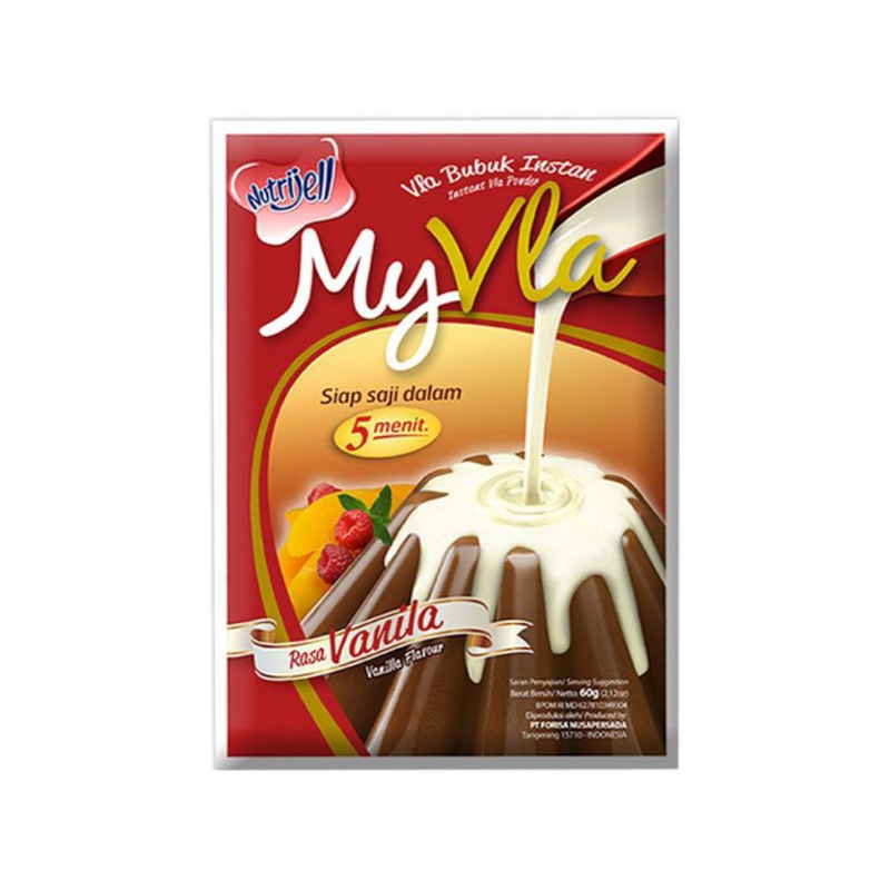 

Nutrijell My Vla Vanilla 60gr