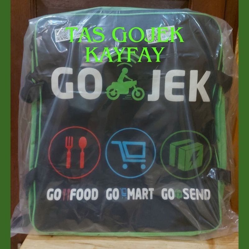 Tas GoJek GoFood GoMart GoSend